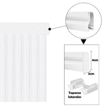 Cargar imagen en el visor de la galería, Cortinas de PVC para Interior o Exterior 90x210- L4, Transparente
