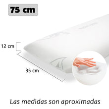 Cargar imagen en el visor de la galería, Almohada viscoelástica con tejido de Aloe Vera - 75 cm
