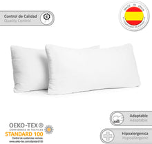 Cargar imagen en el visor de la galería, Almohada rellena de fibra hueca - 40 x 135 cm
