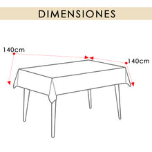 Cargar imagen en el visor de la galería, Mantel Antimanchas, Rectangular, Resistente, Impermeable-Hojas
