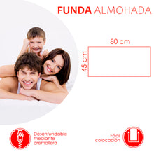 Cargar imagen en el visor de la galería, Fundas de Almohadas 100% Algodón-80x45cm
